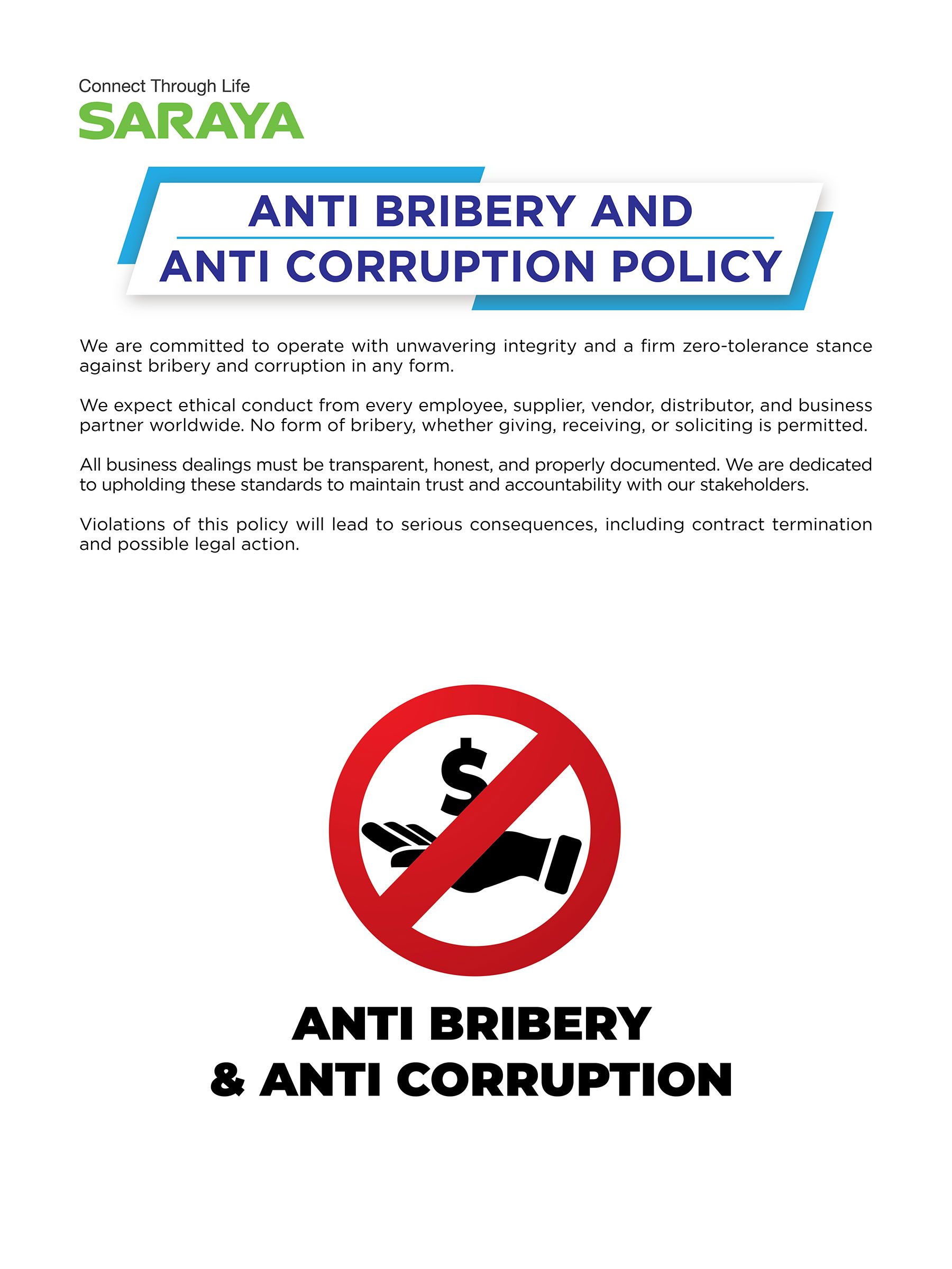 Anti Bribery & Anti Corruption Policy